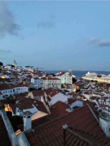 Alfama at night