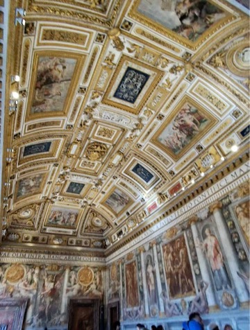 Castel Sant'Angelo ceiling