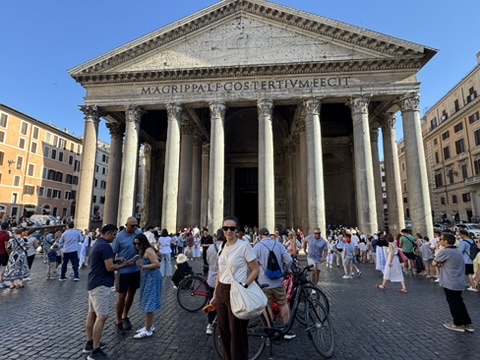 At the Pantheon