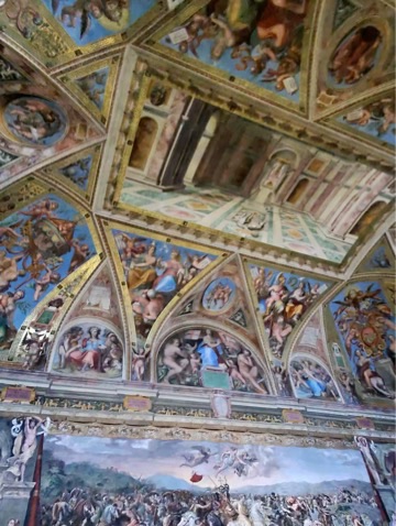 Vatican Museums frescoes
