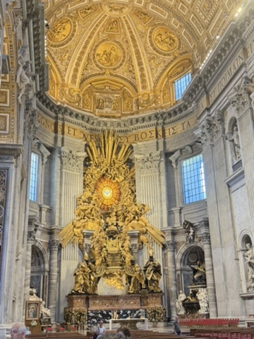 St Peter's Basilica interior
